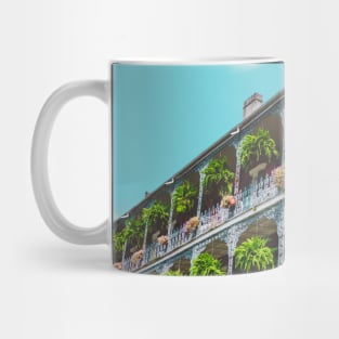 Hanging Baskets of Royal Street, NOLA Mug